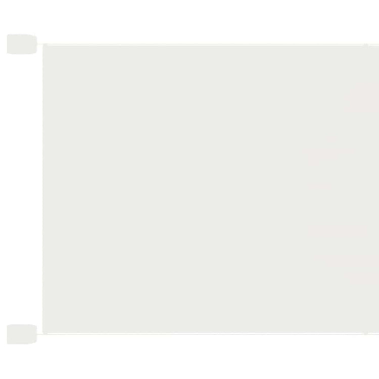 Vidaxl luifel vertical 140x420 cm tissu oxford blanc