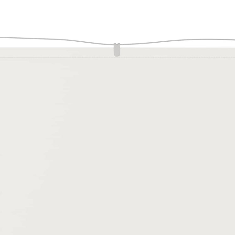 Vidaxl luifel vertical 140x420 cm tissu oxford blanc