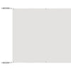 Vidaxl luifel vertical 140x800 cm tissu oxford blanc