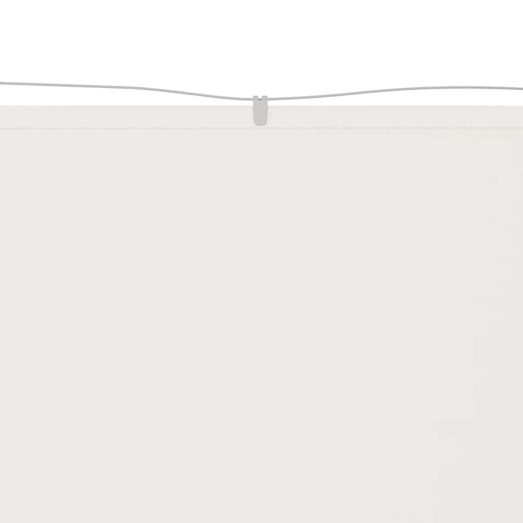 Vidaxl luifel vertical 180x1200 cm tissu oxford blanc