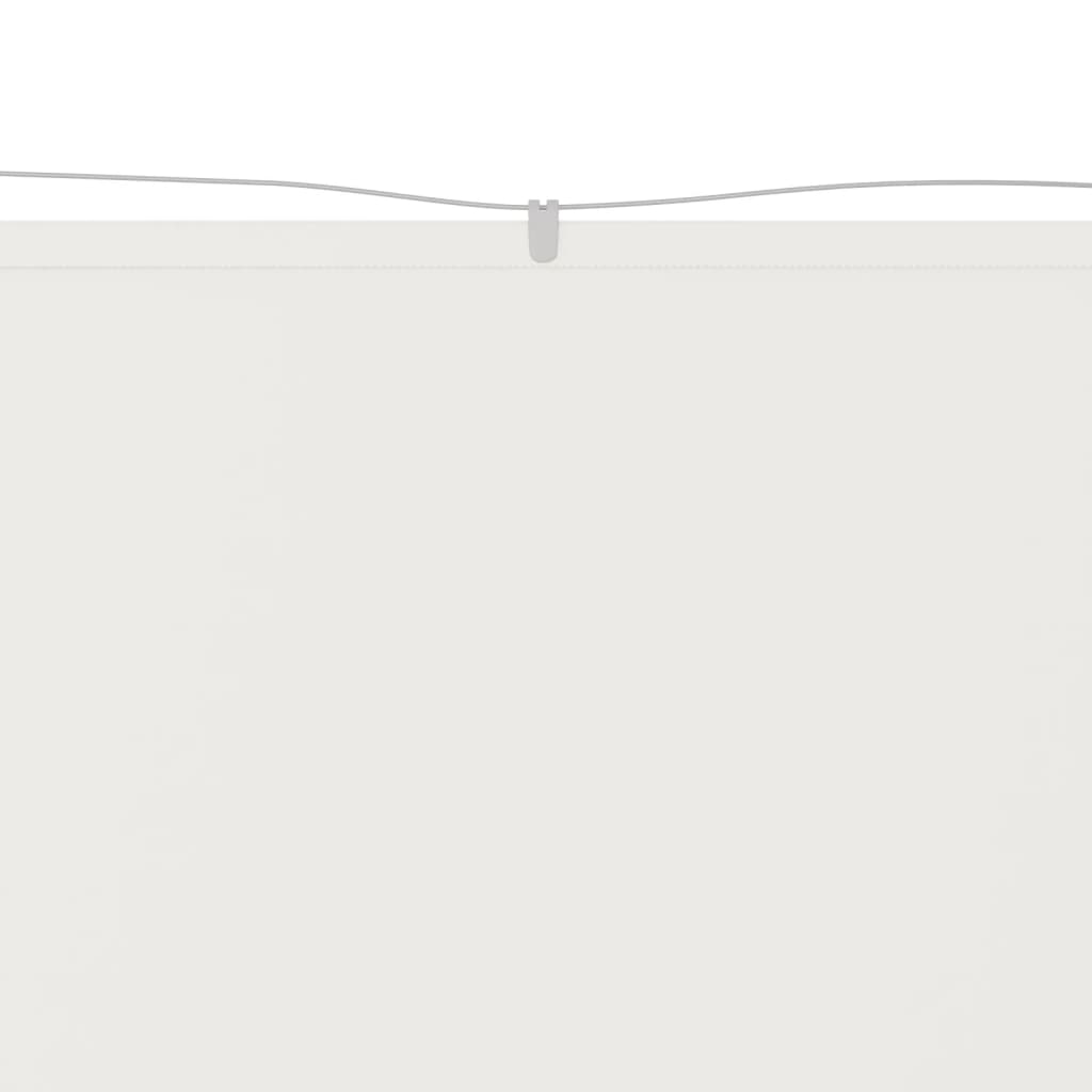 Vidaxl Luifel Vertical 250x420 cm Oxford Fabric blanc