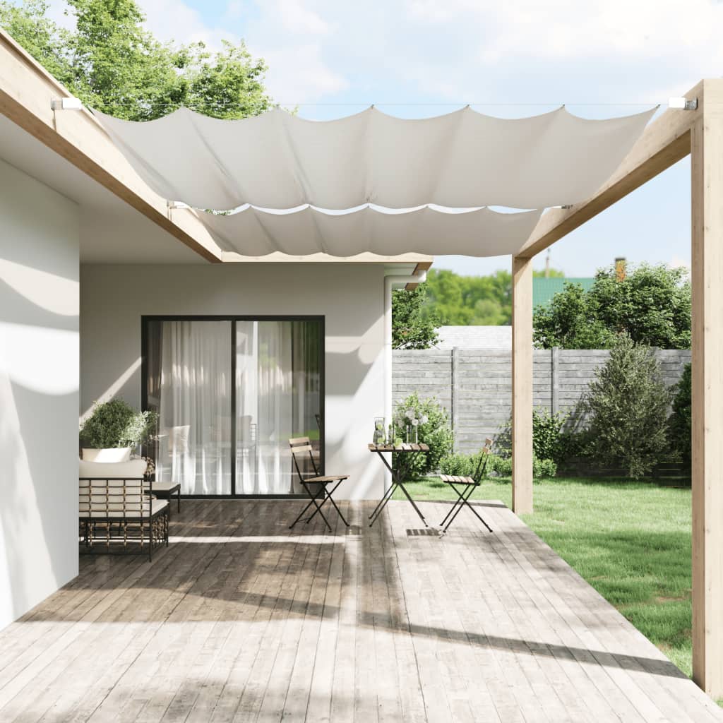 Vidaxl luifel vertical 300x270 cm tissu oxford blanc