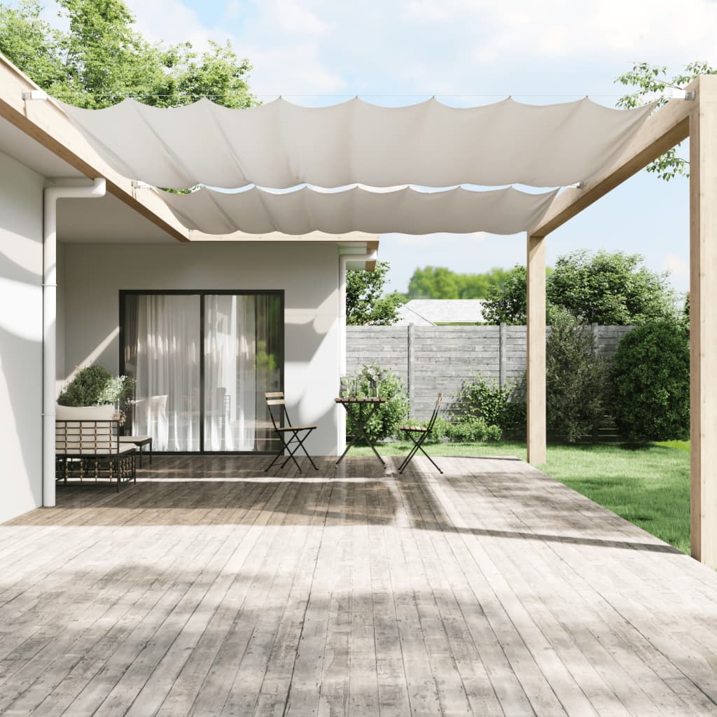 Vidaxl luifel vertical 300x360 cm tissu oxford blanc