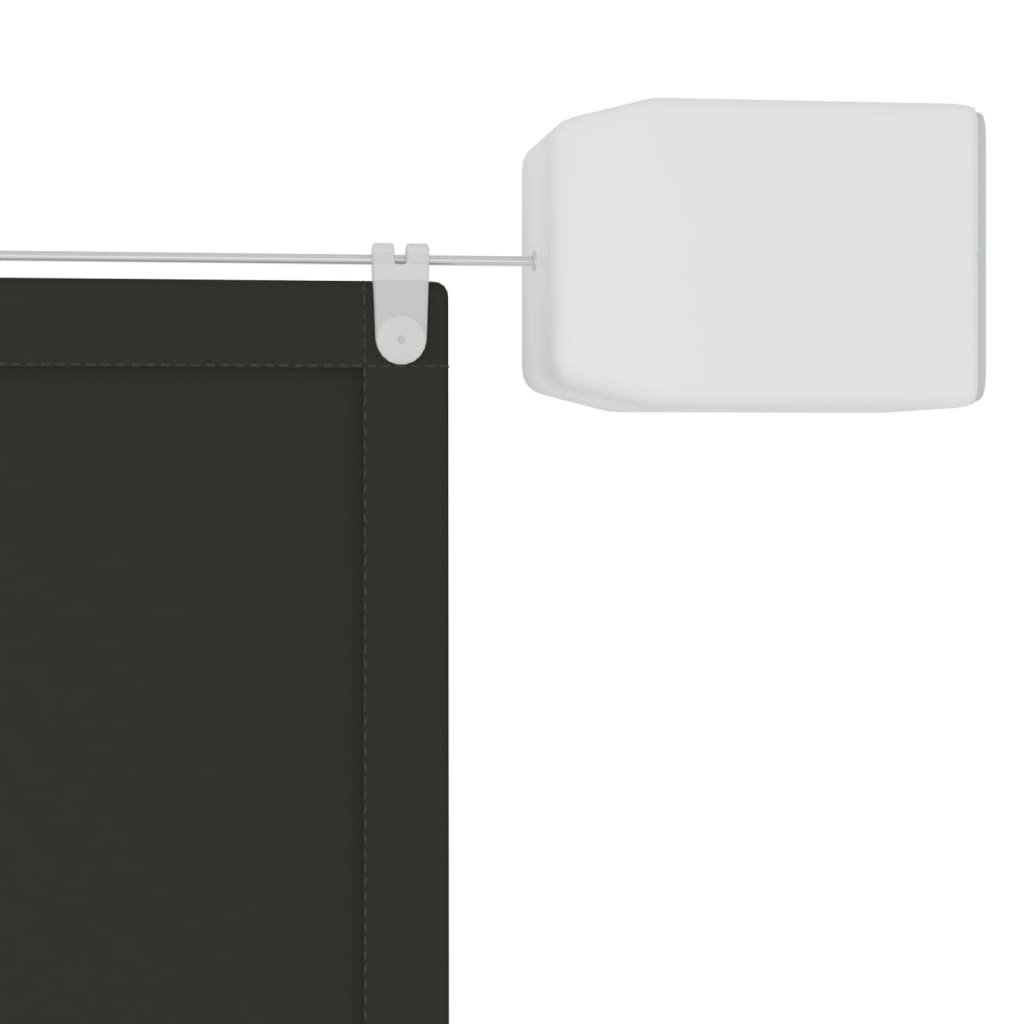Vidaxl Luifel Vertical 100x270 cm Oxford Fabric Anthracite -colored
