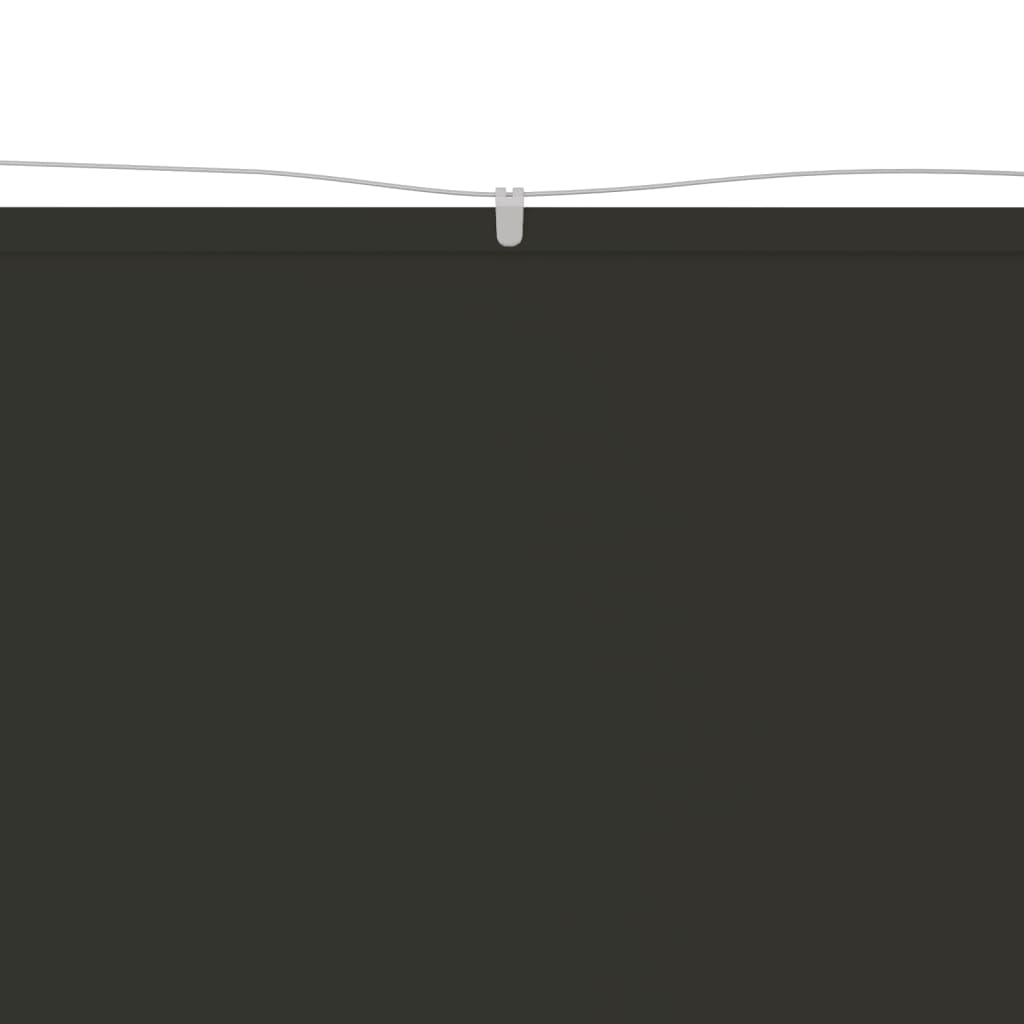 Vidaxl luifel vertical 100x360 cm Oxford tissu anthracite -colored
