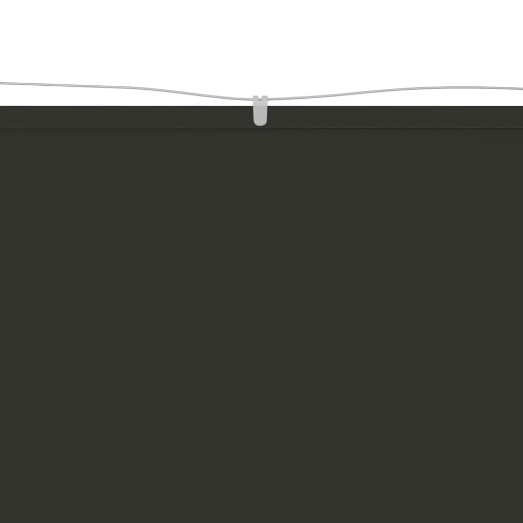 Vidaxl Luifel Vertical 100x420 cm Oxford Fabric Anthracite -Colored