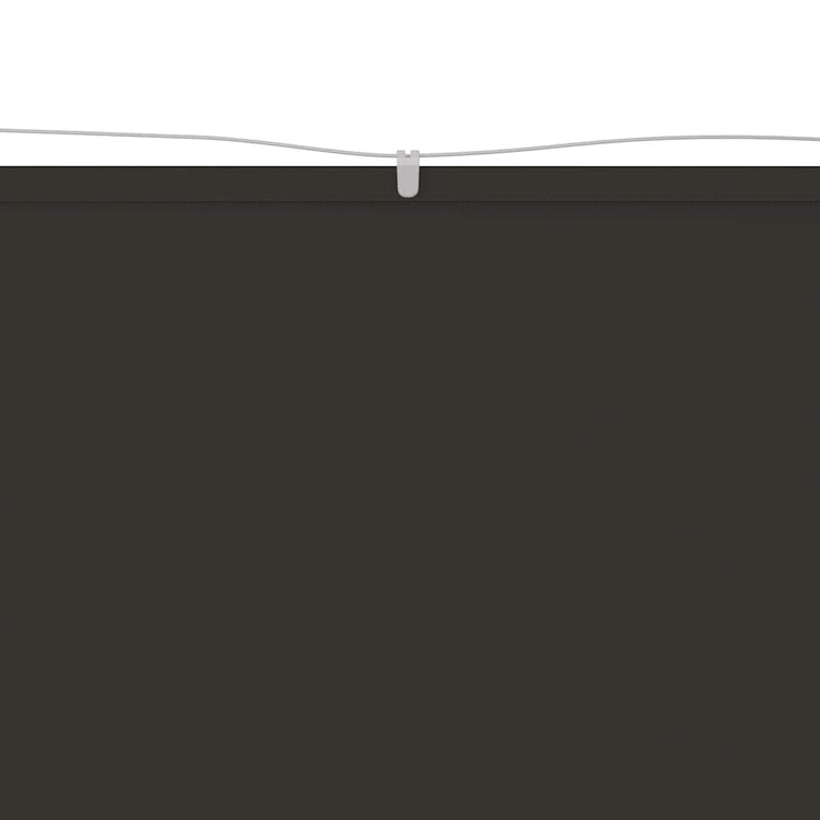 Vidaxl Luifel Vertical 100x1200 cm Oxford Fabric Anthracite -Colored