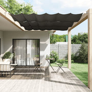 Vidaxl Luifel Vertical 140x270 cm Oxford Fabric Anthracite -Colored - afbeelding 1