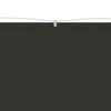 Vidaxl luifel vertical 140x360 cm Oxford tissu anthracite -colored