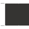 Vidaxl Luifel Vertical 140x600 cm Oxford Fabric Anthracite -Colored