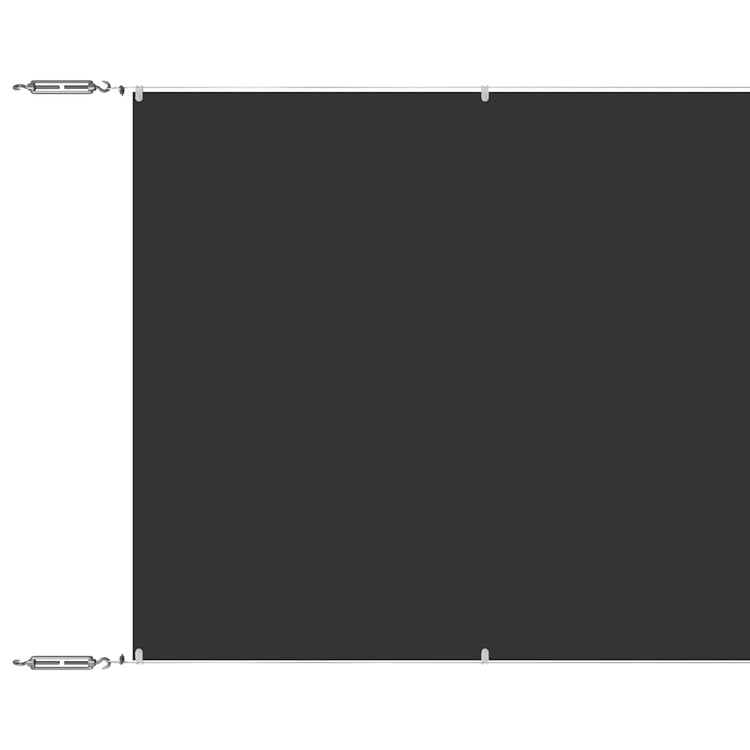 Vidaxl Luifel Vertical 180x1000 cm Oxford Fabric Anthracite -Colored