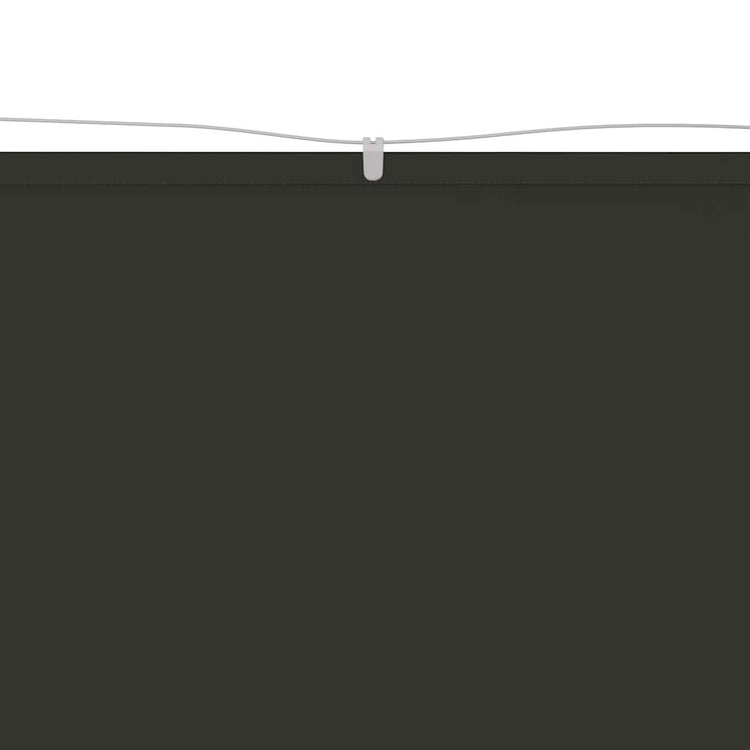 Vidaxl Luifel Vertical 180x1200 cm Oxford Fabric Anthracite -Colored