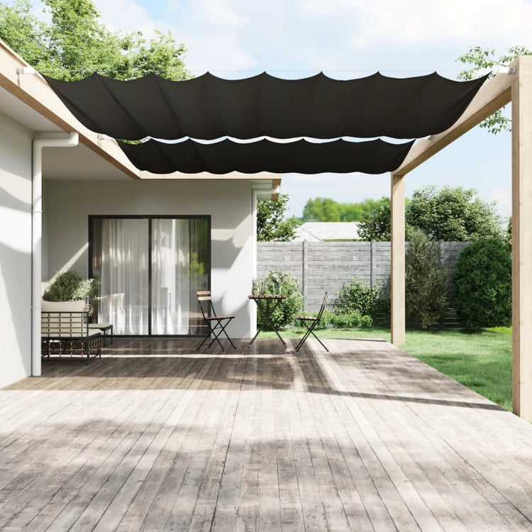 Vidaxl Luifel Vertical 300x420 cm Oxford Fabric Anthracite -Colored