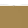 Vidaxl luifel vertical 60x800 cm tissu oxford beige