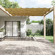 Vidaxl luifel vertical 60x800 cm tissu oxford beige
