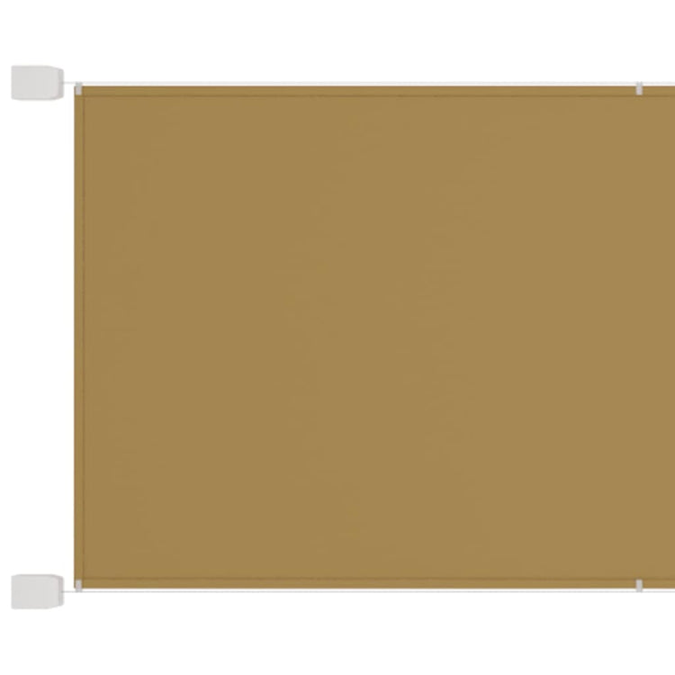 Vidaxl Luifel Vertical 140x420 cm Oxford Fabric Beige