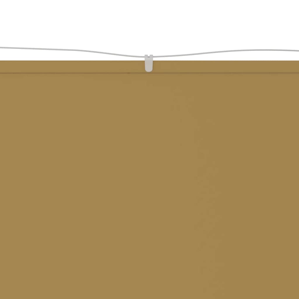 Vidaxl Luifel Vertical 180x360 cm Oxford Fabric Beige