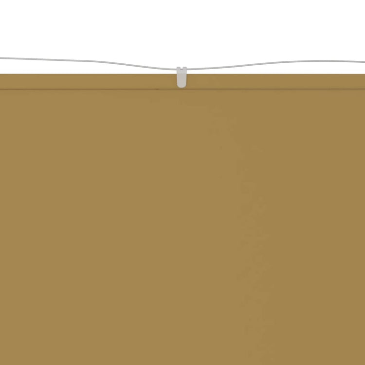 Vidaxl Luifel Vertical 180x360 cm Oxford Fabric Beige