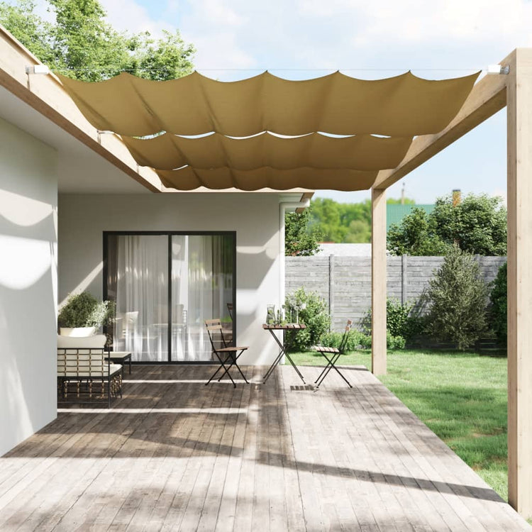 Vidaxl Luifel Vertical 200x270 cm Oxford Fabric Beige
