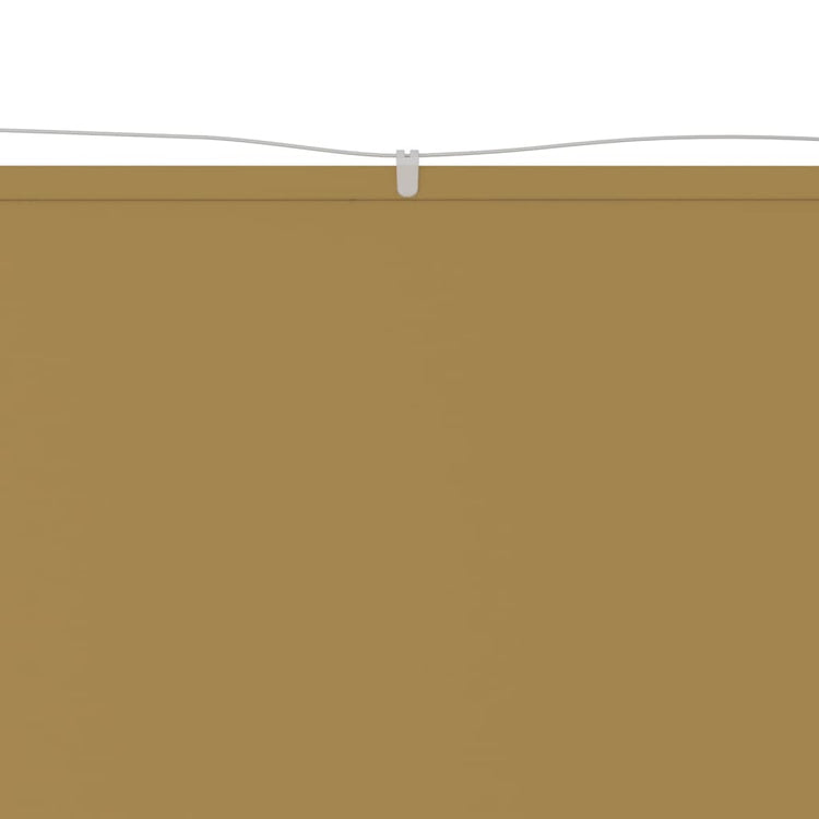 Vidaxl Luifel Vertical 200x360 cm Oxford Fabric Beige