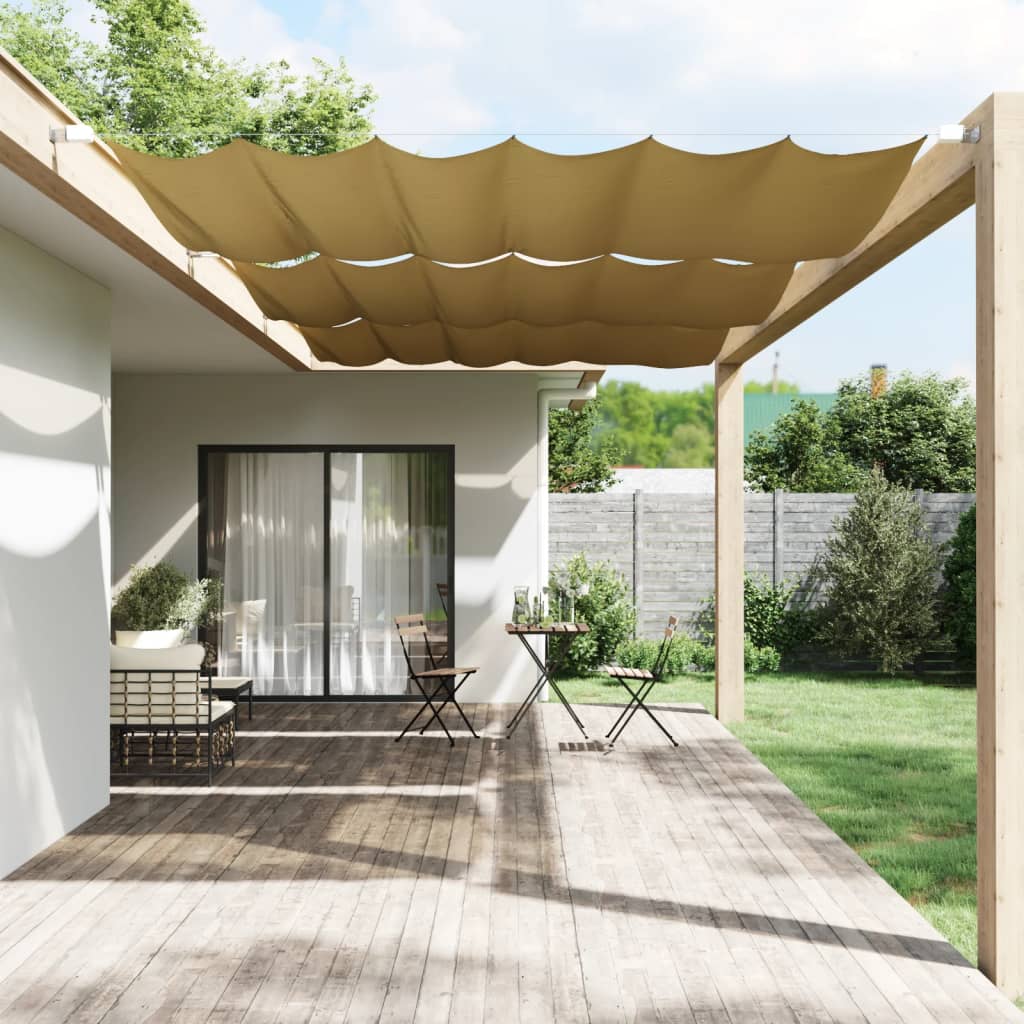Vidaxl luifel vertical 250x270 cm tissu oxford beige