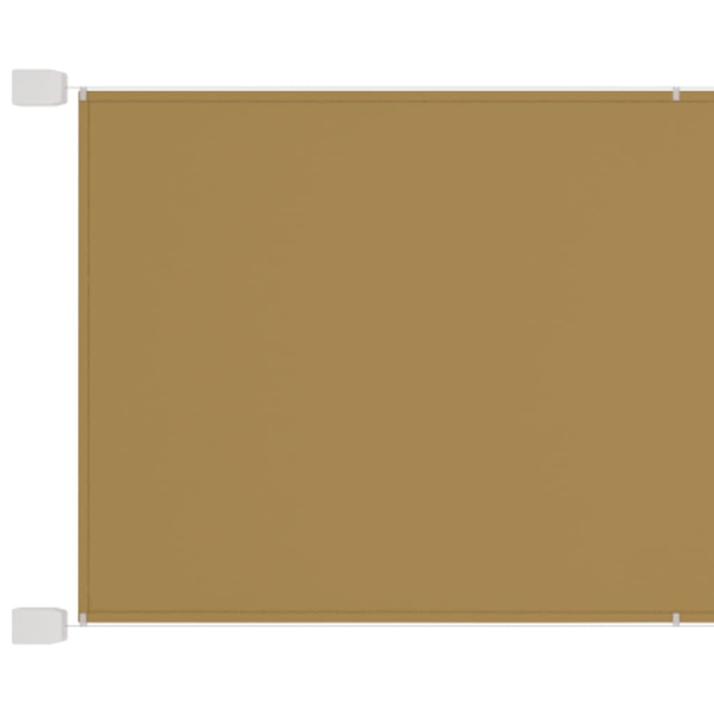 Vidaxl Luifel Vertical 250x360 cm Oxford Fabric Beige