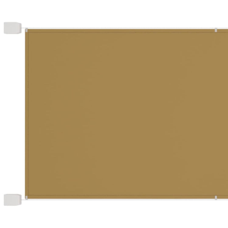 Vidaxl Luifel Vertical 250x360 cm Oxford Fabric Beige