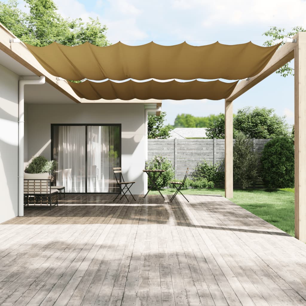 Vidaxl Luifel Vertical 300x360 cm Oxford Fabric Beige