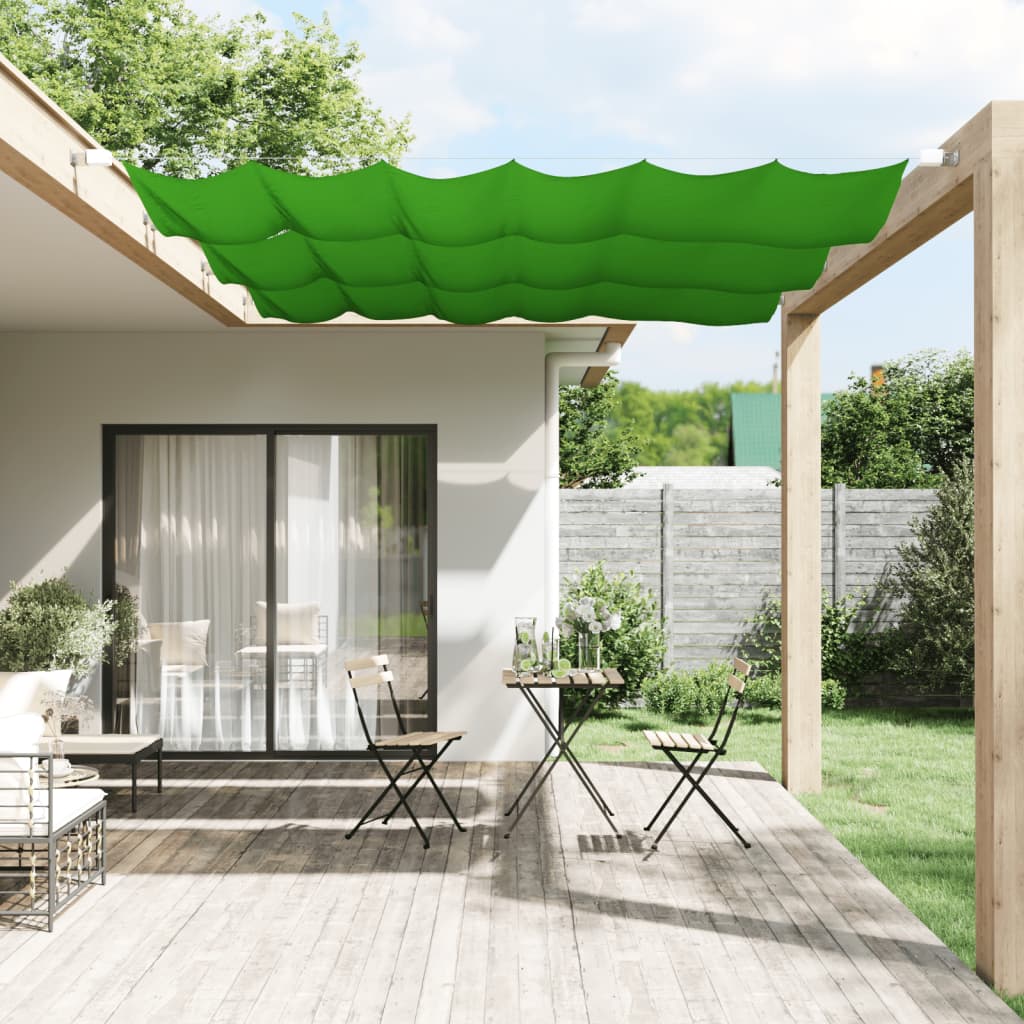 Vidaxl Luifel Vertical 60x270 cm Oxford tissu vert clair