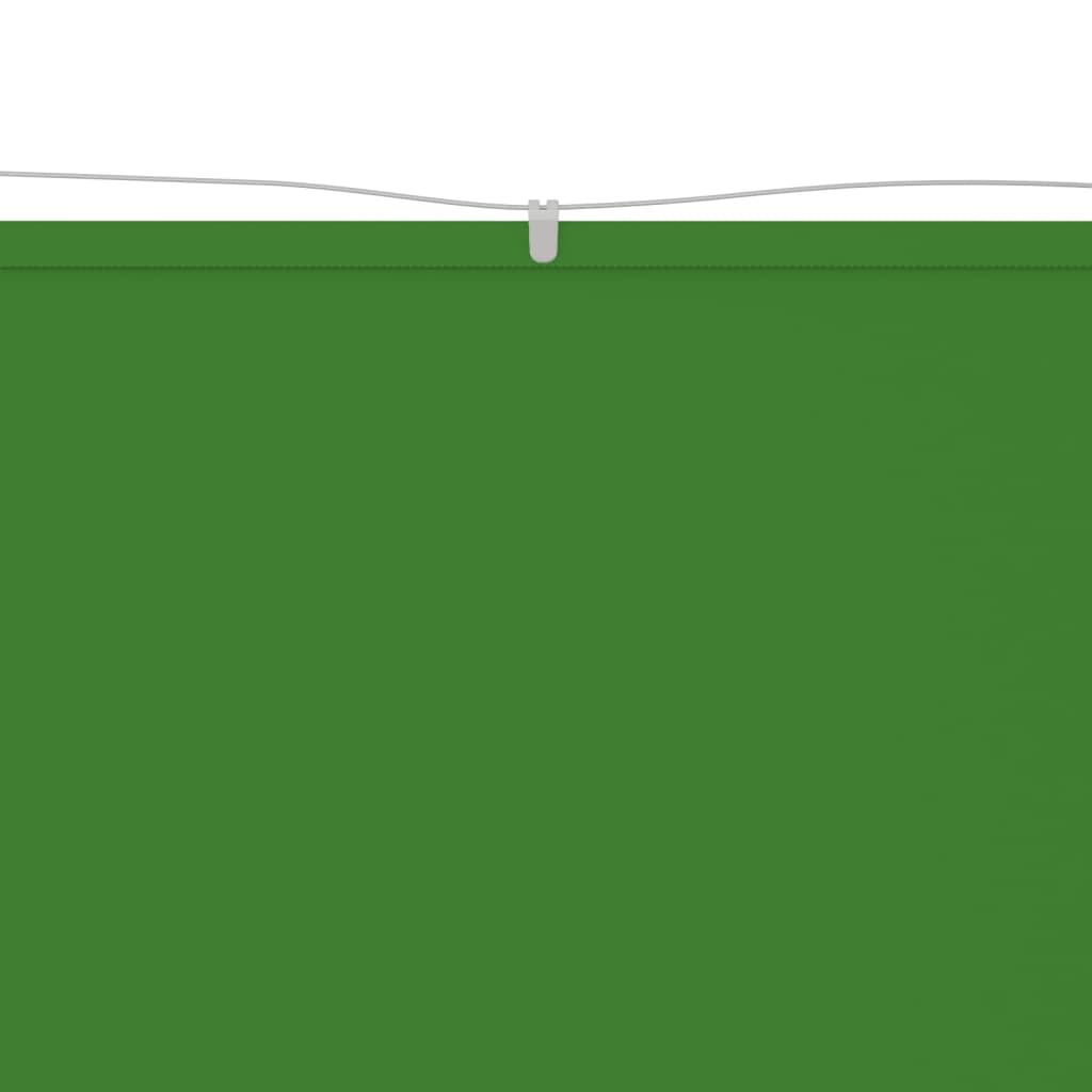 Vidaxl Luifel Vertical 60x420 cm Oxford tissu vert clair