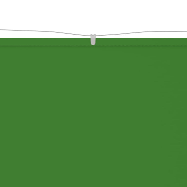Vidaxl Luifel Vertical 60x420 cm Oxford tissu vert clair