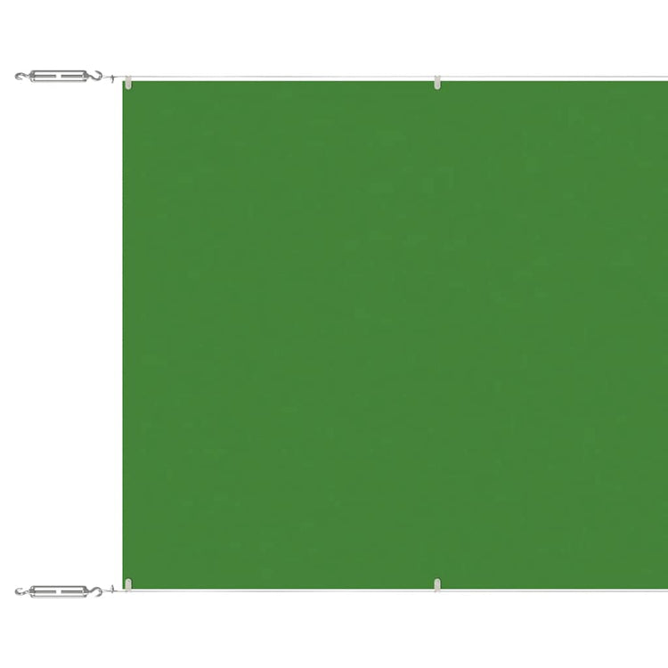 Vidaxl Luifel Vertical 60x600 cm Oxford tissu vert clair
