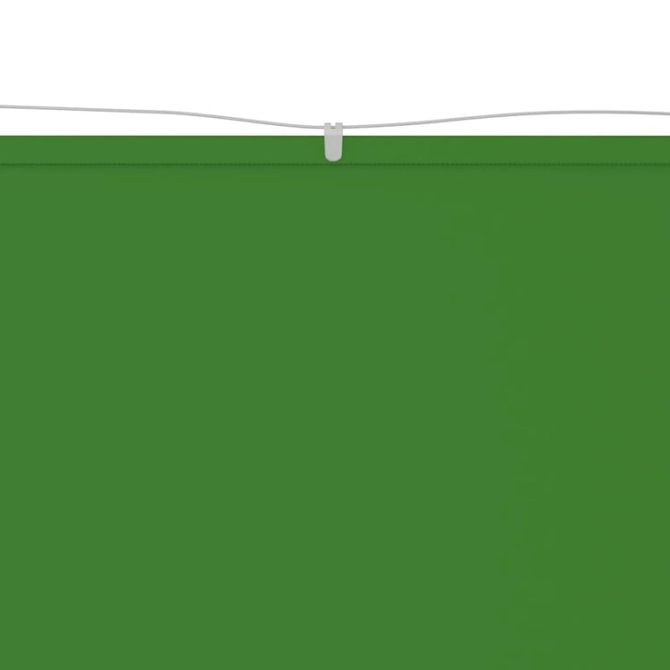 Vidaxl Luifel Vertical 60x600 cm Oxford tissu vert clair