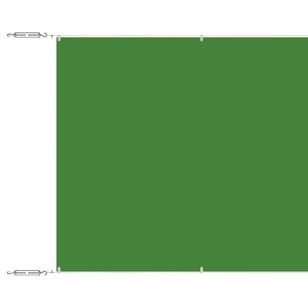Vidaxl Luifel Vertical 60x800 cm Oxford tissu vert clair