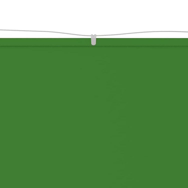 Vidaxl Luifel Vertical 60x800 cm Oxford tissu vert clair
