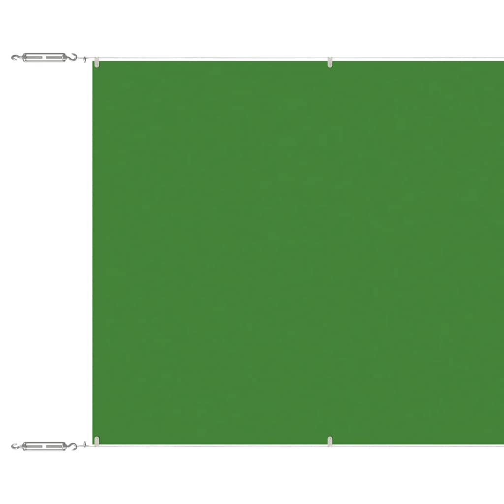 Vidaxl Luifel Vertical 60x1000 cm Oxford tissu vert clair