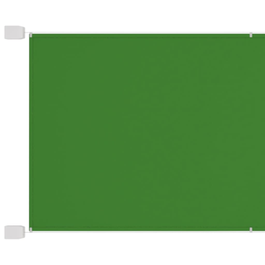 Vidaxl Luifel Vertical 100x270 cm Oxford tissu vert clair