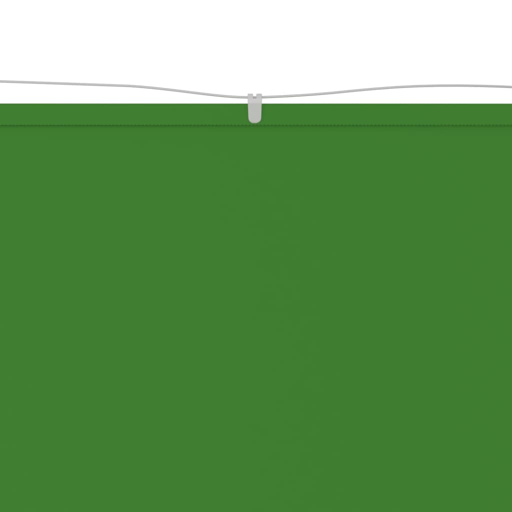 Vidaxl Luifel Vertical 100x420 cm Oxford tissu vert clair