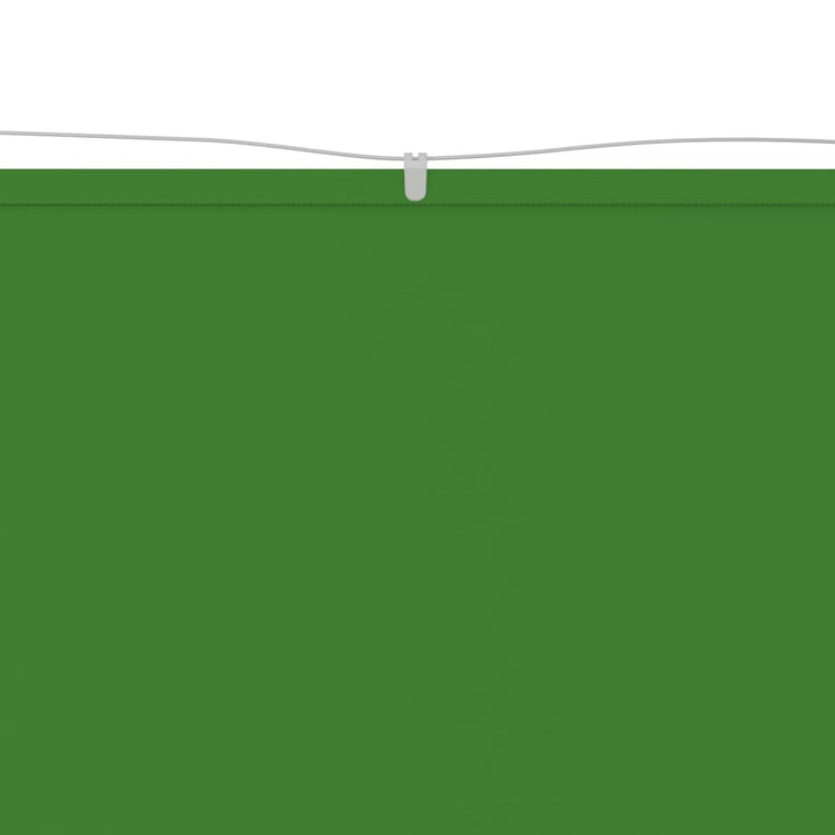 Vidaxl Luifel Vertical 100x420 cm Oxford tissu vert clair