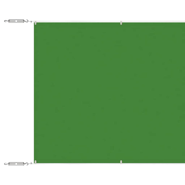 Vidaxl Luifel Vertical 100x1200 cm Oxford tissu vert clair