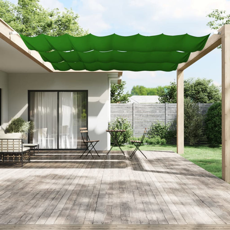 Vidaxl Luifel Vertical 140x360 cm Oxford tissu vert clair
