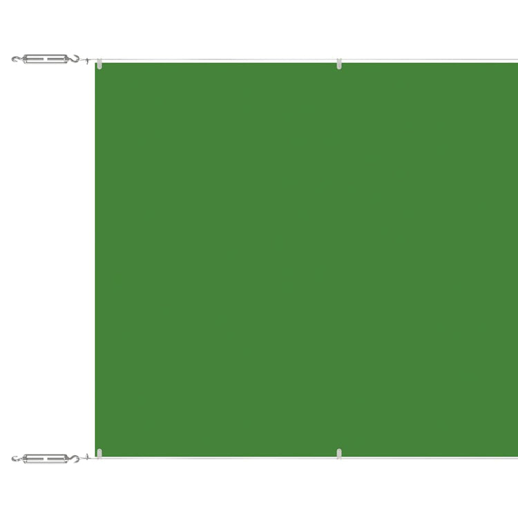 Vidaxl Luifel Vertical 140x600 cm Oxford tissu vert clair