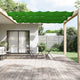 Vidaxl Luifel Vertical 140x600 cm Oxford tissu vert clair