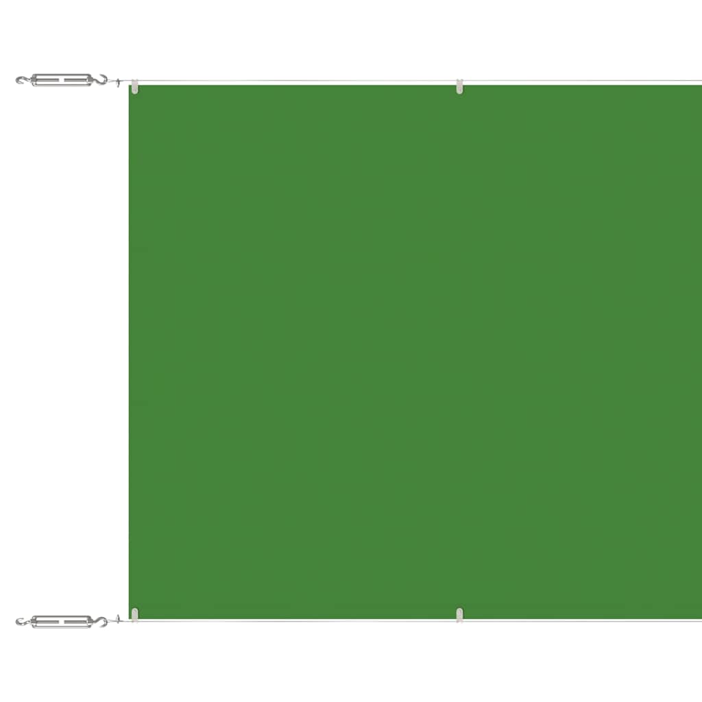 Vidaxl Luifel Vertical 140x800 cm Oxford tissu vert clair