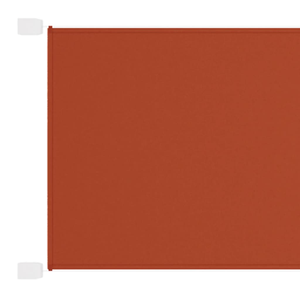 Vidaxl Luifel Vertical 60x360 cm Oxford tissu terre caisse -colored