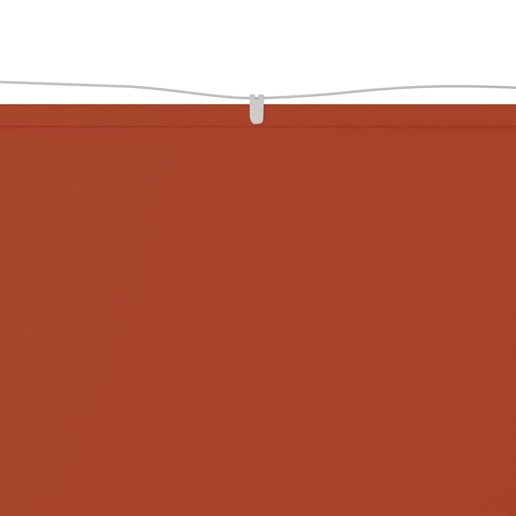 Vidaxl Luifel Vertical 60x600 cm Oxford tissu terre caisse -colored