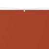 Vidaxl Luifel Vertical 60x800 cm Oxford tissu terre-terre -colored