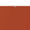 Vidaxl Luifel Vertical 60x1000 cm Oxford tissu terre-terre -colored