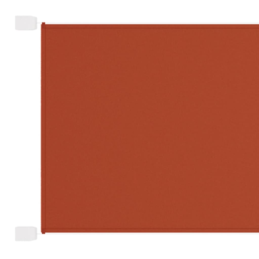 Vidaxl Luifel Vertical 100x270 cm Oxford tissu terre caisse -colored