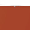 Vidaxl Luifel Vertical 140x270 cm Oxford tissu en terre cuite -colored